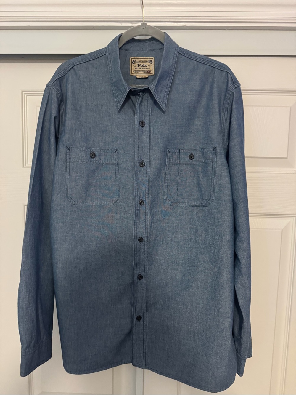 Ralph Lauren Men’s Light Blue Button-Down Shirt